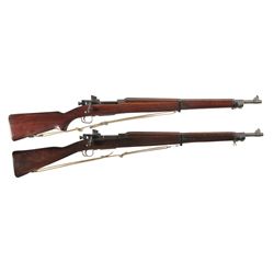 Two Bolt Action U.S. Military Rifles -A) Smith Corona Model 03-A3 Bolt Action Rifle with Sling