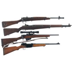 Four Long Guns -A) Santa Fe MK2 MD 120W Bolt Action Jungle Carbine