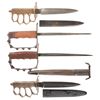 Image 1 : Four Trench Knives