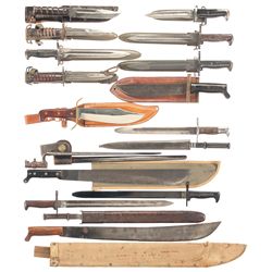 Grouping of U.S. Edged Weapons