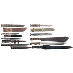 Grouping of Edged Weapons