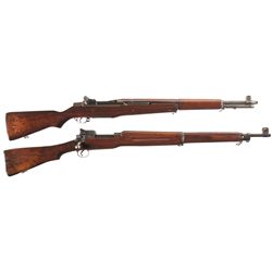 Two U.S. Rifles -A) U.S. Springfield M1 Garand Semi-Automatic Rifle