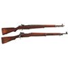 Image 1 : Two U.S. Rifles -A) U.S. Springfield M1 Garand Semi-Automatic Rifle