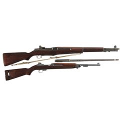 Two U.S. Rifles -A) Springfield M1 Garand Semi-Automatic Rifle