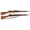 Image 1 : Two U.S. Bolt Action Rifles -A) Remington Model 1903 Bolt Action Rifle with Sling