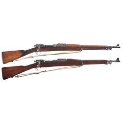 Two U.S. Bolt Action Rifles -A) Springfield Model 1903 Bolt Action Rifle
