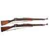 Image 1 : Two U.S. Bolt Action Rifles -A) Springfield Model 1903 Bolt Action Rifle