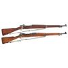 Image 1 : Two Model 1903 Bolt Action Rifles -A) Remington Model 03-A3 Bolt Action Rifle