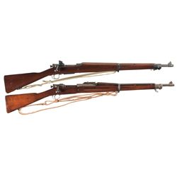 Two U.S. Bolt Action Rifles -A) Smith Corona Model 1903-A3 Bolt Action Rifle