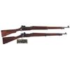 Image 1 : Two Military Bolt Action Rifles -A) Remington Model 1917 Bolt Action Rifle