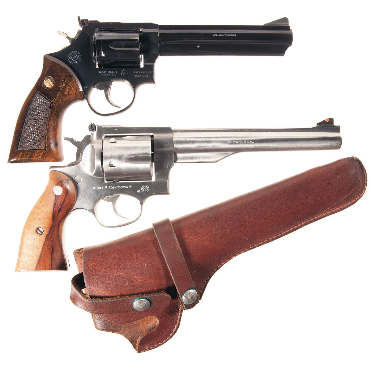 Two Double Action Revolvers -A) Taurus Model 669 Double Action Revolver