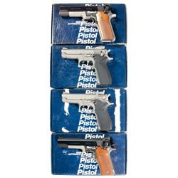 Four Boxed Smith & Wesson Semi-Automatic Pistols -A) Smith & Wesson Model 745 Semi-Automatic Pistol