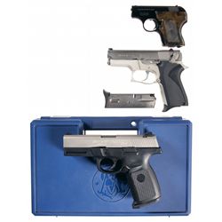 Three Smith & Wesson Semi-Automatic Pistols -A) Smith & Wesson Model 61-3 Semi-Automatic Pistol