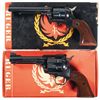 Image 1 : Two Boxed Ruger Single Action Revolvers -A) Ruger Single Six Convertible Single Action Revolver