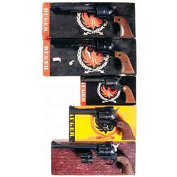 Five Boxed Ruger Single Action Revolvers -A) Ruger Super Blackhawk Single Action Revolver