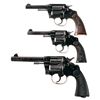 Image 1 : Three Colt Double Action Revolvers -A) Colt Police Positive Special Double Action Revolver