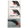 Image 1 : Three Ruger Revolvers -A) Ruger LCR Double Action Revolver with Box
