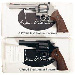 Two Boxed Dan Wesson Arms Double Action Revolvers -A) Dan Wesson Arms Model 722M-V Double Action Rev