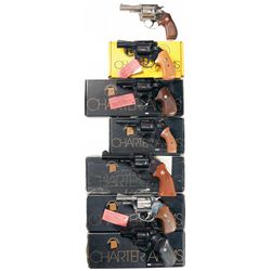 Seven Charter Arms Double Action Revolvers -A) Charter Arms Bulldog Double Action Revolver