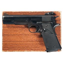 Colt Model 1911 Marked "United States Property" Semi-Automatic Pistol with Target Sight