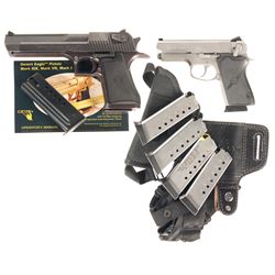 Two Semi-Automatic Pistols -A) Desirable Magnum Research Desert Eagle Semi-Automatic Pistol