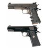 Image 1 : Two Semi-Automatic Pistols -A) Custom Remington Rand Model 1911A1 Semi-Automatic Pistol