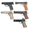 Image 1 : Five Semi-Automatic Pistols -A) Smith & Wesson Model 22A Semi-Automatic Pistol