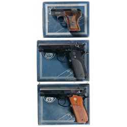 Three Boxed Smith & Wesson Semi-Automatic Pistols -A) Smith & Wesson Model 61 Semi-Automatic Pistol