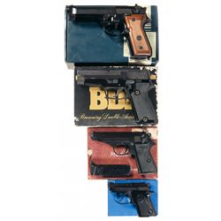 Four Boxed Semi-Automatic Pistols -A) Beretta Model 92 SB Semi-Automatic Pistol