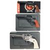 Image 1 : Three Ruger Revolvers -A) Ruger Bearcat Single Action Revolver with Box