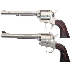 Two Freedom Arms Model 1983 Single Action Revolvers -A) Freedom Arms Model 1983 Single Action Revolv