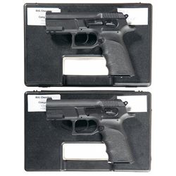 Two Cased Bul Transmark LTD. Cherokee Compact Semi-Automatic Pistols -A) Bul Transmark LTD. Cherokee