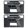 Image 1 : Two Cased Bul Transmark LTD. Cherokee Compact Semi-Automatic Pistols -A) Bul Transmark LTD. Cherokee