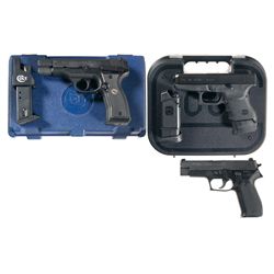 Three Semi-Automatic Pistols -A) Colt Model 2000 All American Semi-Automatic Pistol with Case