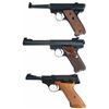 Image 1 : Three Semi-Automatic Pistols -A) Ruger Standard Model Semi-Automatic Pistol