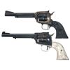 Image 1 : Two Single Action Revolvers -A) Colt New Frontier Single Action Revolver