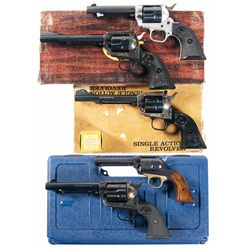 Five Single Action Revolvers -A) Colt Frontier Scout Single Action Revolver