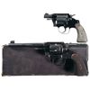 Image 1 : Two Colt Double Action Revolvers -A) Colt Cobra Double Action Revolver