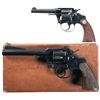 Image 1 : Two Colt Double Action Revolvers -A) Colt Police Positive Double Action Revolver