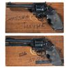 Image 1 : Two Boxed Colt Officers Model Match Double Action Revolvers -A) Colt Officers Model Match Double Act