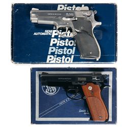 Two Boxed Smith & Wesson Semi-Automatic Pistols -A) Smith & Wesson Model 639 Semi-Automatic Pistol