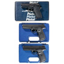 Three Smith & Wesson Semi-Automatic Pistols -A) Smith & Wesson Model 469 Semi-Automatic Pistol with 