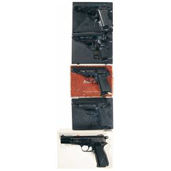 Five Boxed Semi-Automatic Pistols -A) Walther Model PP Semi-Automatic Pistol