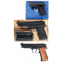 Three Beretta Semi-Automatic Pistols -A) Beretta Model 3032 Tomcat Semi-Automatic Pistol with Box
