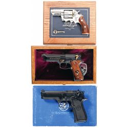 Three Maryland Commemoratives -A) Ruger Speed-Six Maryland State Police Commemorative with Case