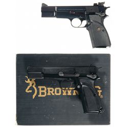 Two Browning High Power Semi-Automatic Pistols -A) Browning High Power Semi-Automatic Pistol