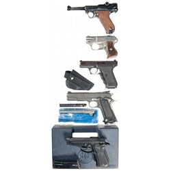 Five Hand Guns -A) Erma KGP-69 Semi-Automatic Pistol