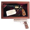 Image 1 : Two Commemorative Handguns -A) Cased Taurus World War II Commemorative Victory Model Double Action R