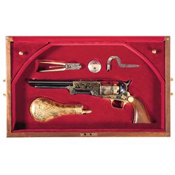 Cased U.S. Historical Society Sam Houston Colt Walker Commemorative Revolver