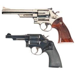 Two Smith & Wesson Double Action Revolvers -A) Smith & Wesson Model 29-2 Double Action Revolver